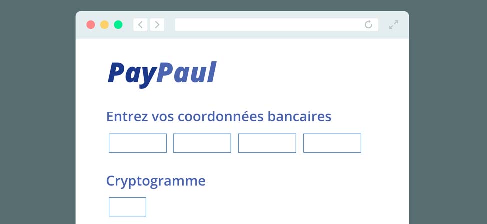 Site frauduleux